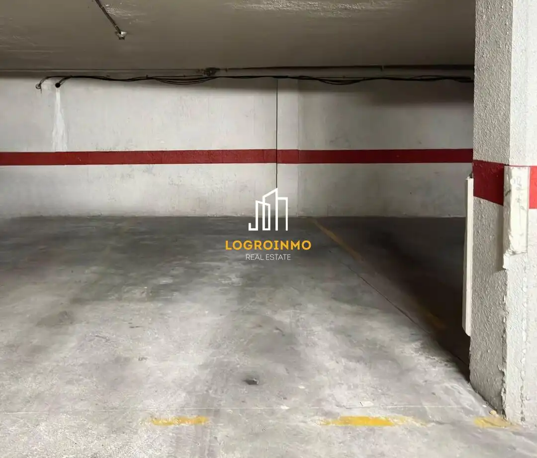 Parking of Flat for sale in  Logroño  with Heating, Storage room and Swimming Pool