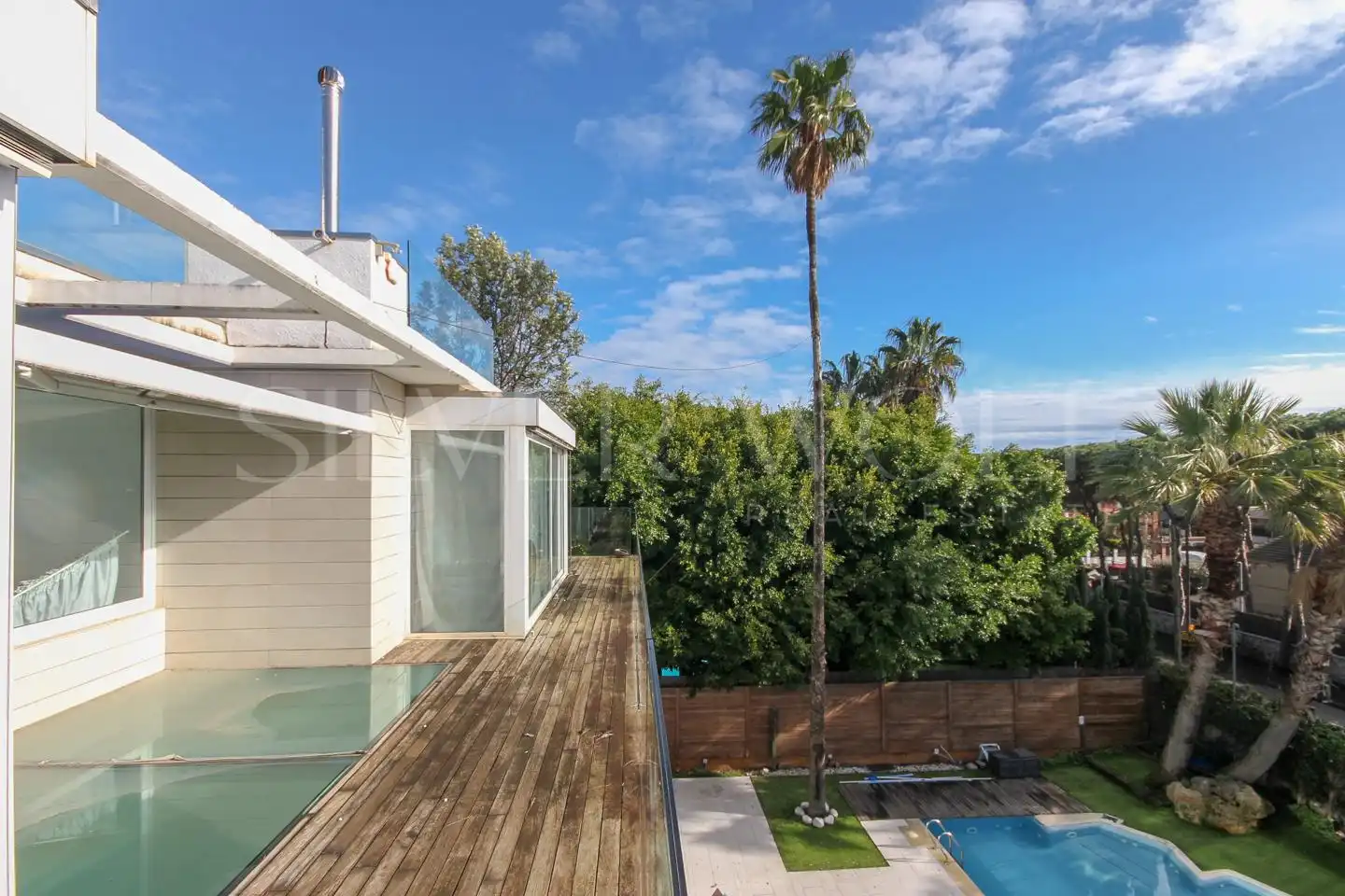 Exterior view of Houses for sale in Castelldefels  with Air Conditioner, Heating and Private garden