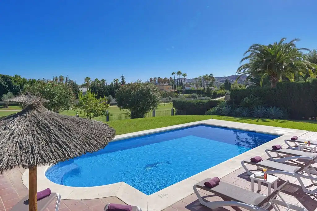 Jardí de Casa o xalet en venda en Mijas amb Aire condicionat, Jardí privat i Terrassa