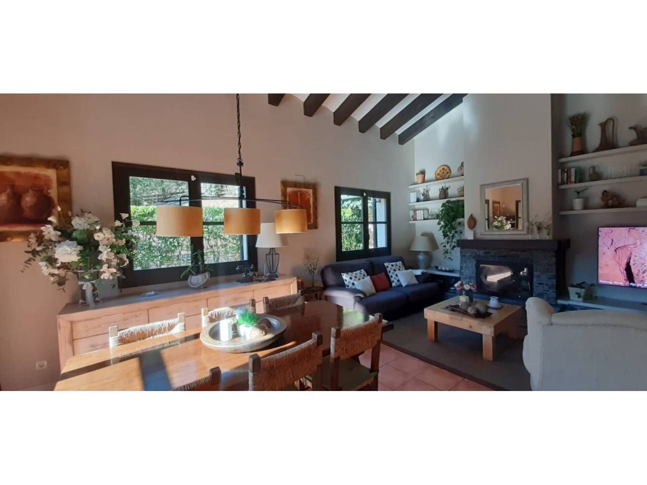 Living room of House or chalet for sale in Castell de l'Areny  with Heating, Private garden and Terrace