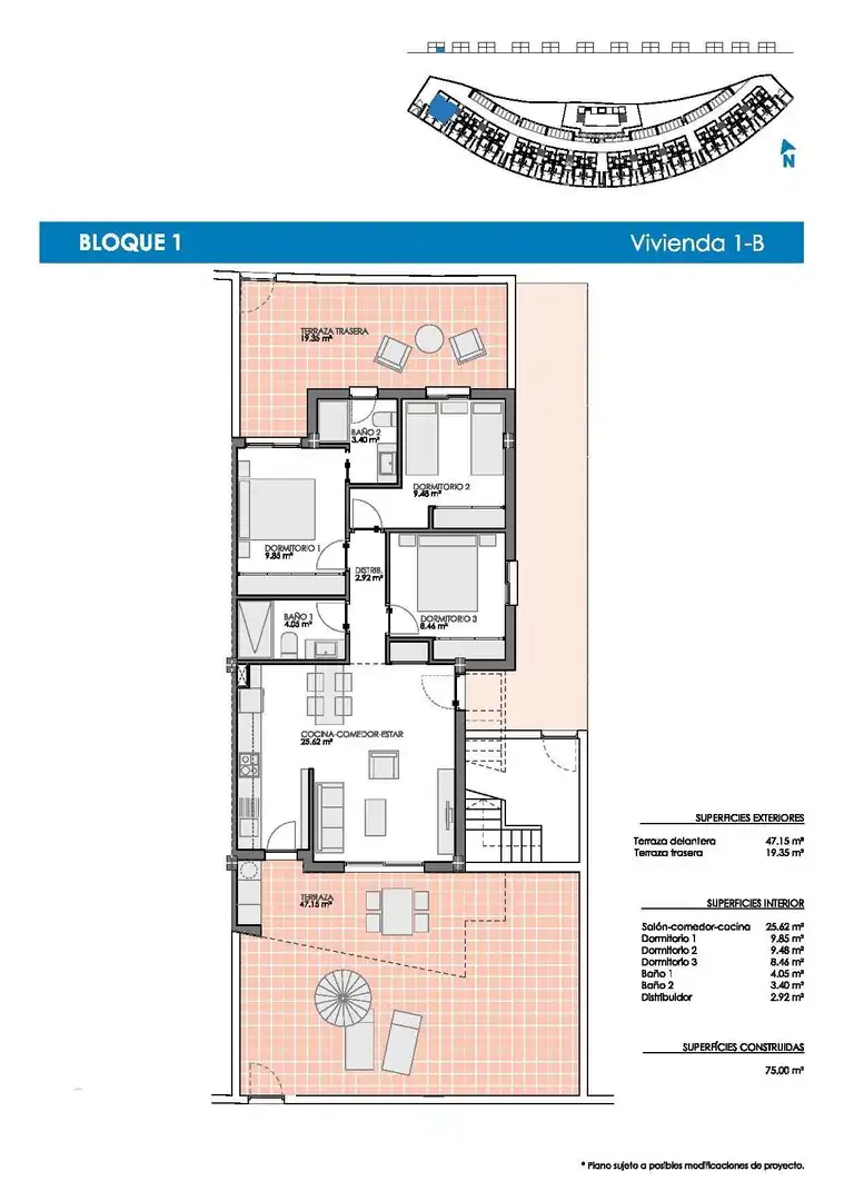 Bungalow con piscina en venta en El Pinar de Campoverde, imagen 8