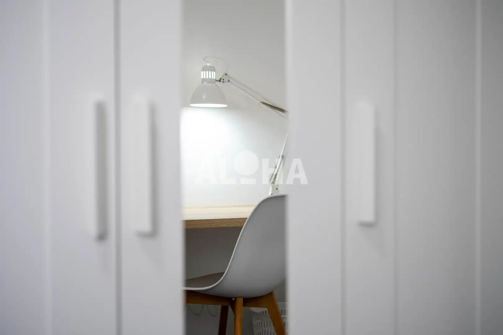 Dormitori de Apartament de lloguer en Moncada amb Aire condicionat, Calefacció i Moblat