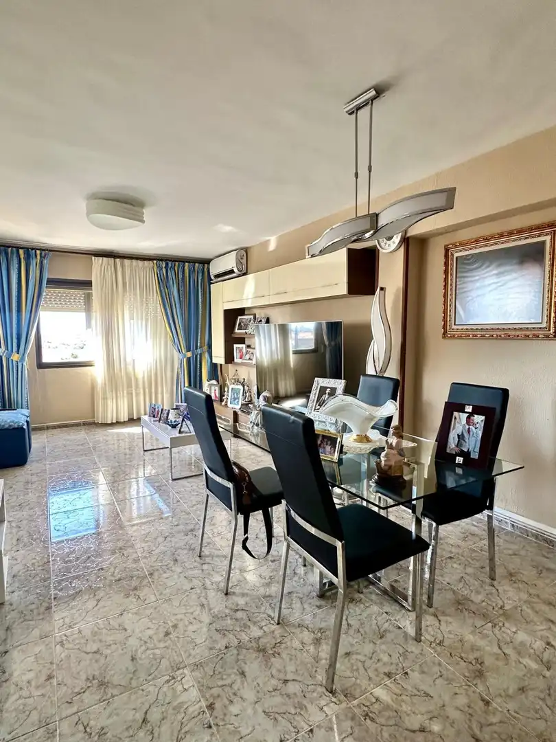 Sala d'estar de Pis en venda en  Palma de Mallorca amb Aire condicionat, Moblat i Balcó