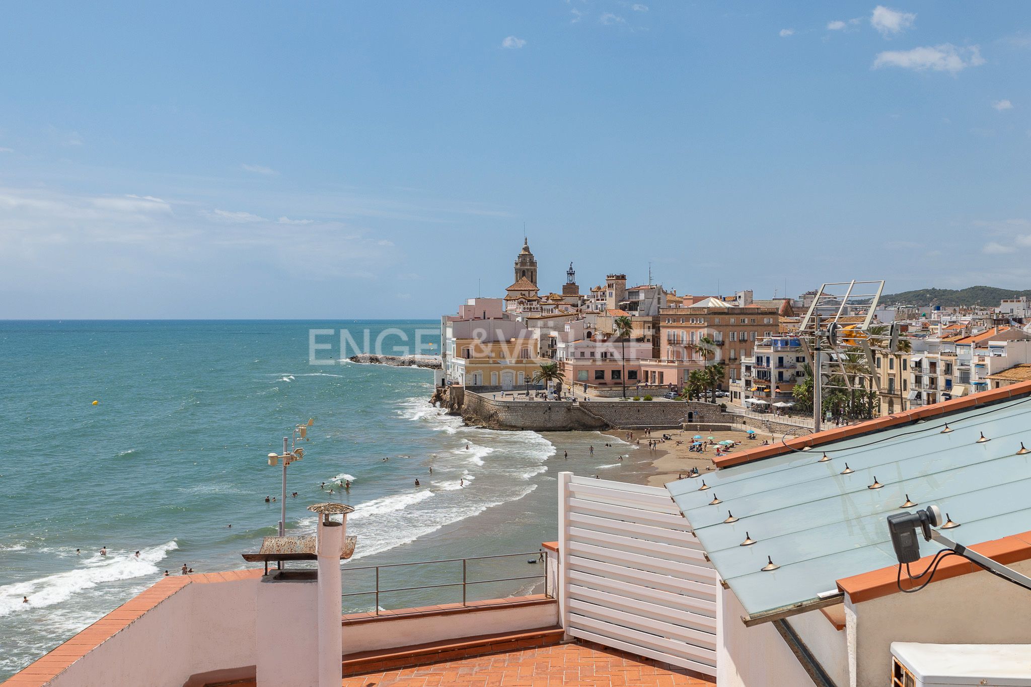 Terrassa de Dúplex en venda en Sitges amb Aire condicionat, Calefacció i Parquet