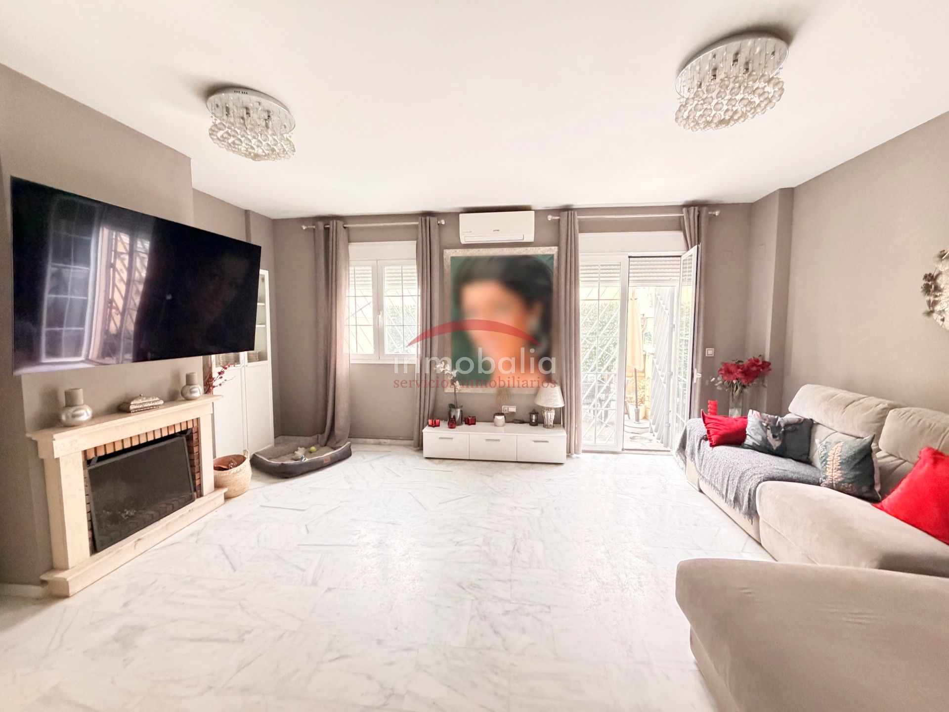 Living room of Single-family semi-detached for sale in Montequinto  with Air Conditioner, Terrace and Storage room