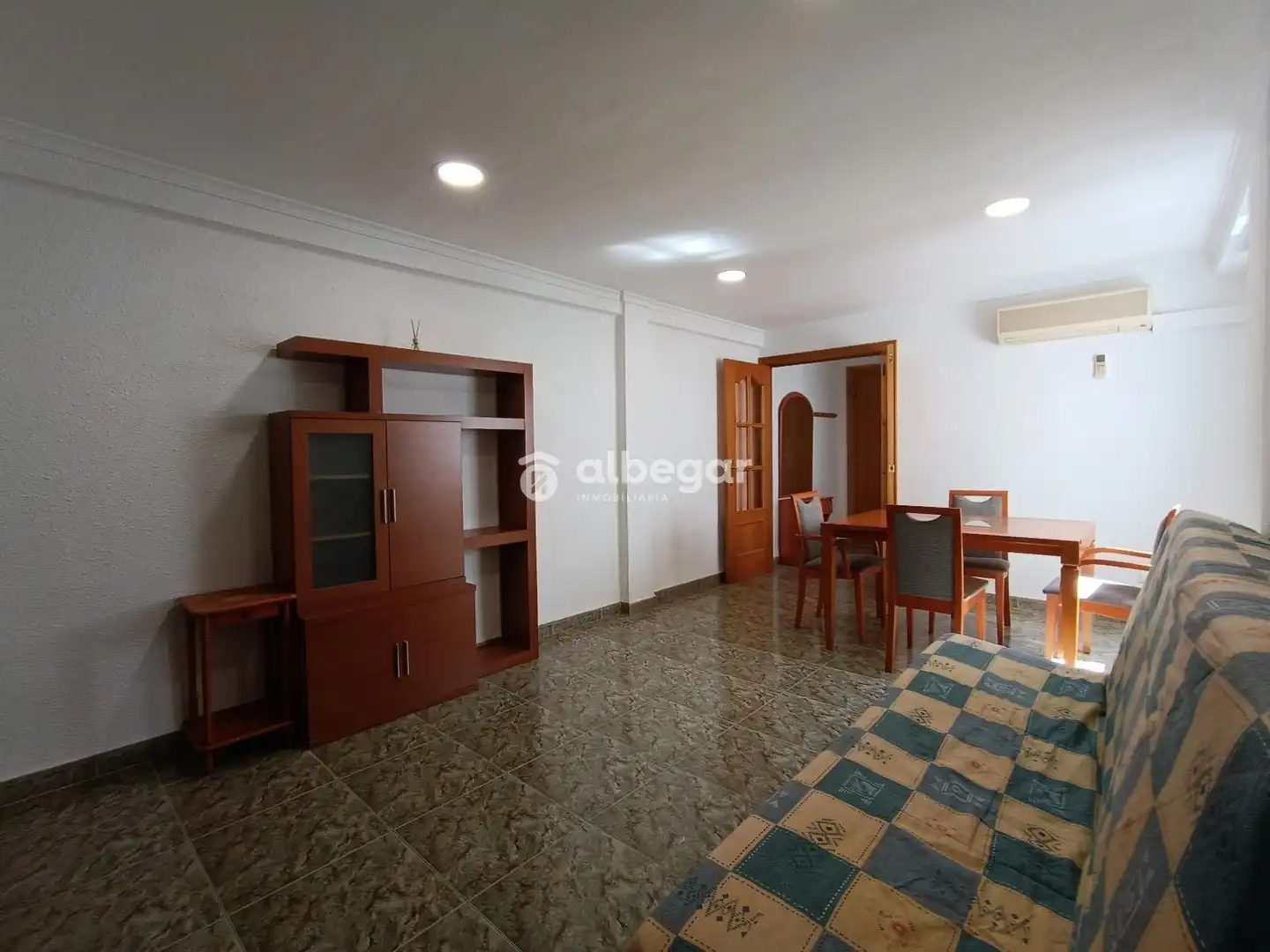 Schlafzimmer von Wohnung zum Verkauf in Valencia mit Klimaanlage und Möbliert