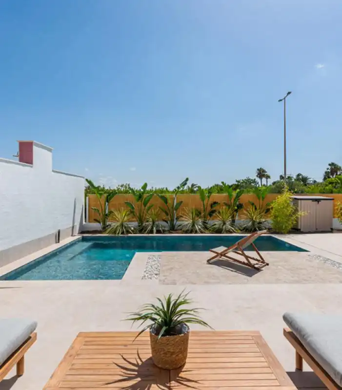 Piscina de Casa o xalet en venda en Benijófar amb Aire condicionat, Terrassa i Piscina