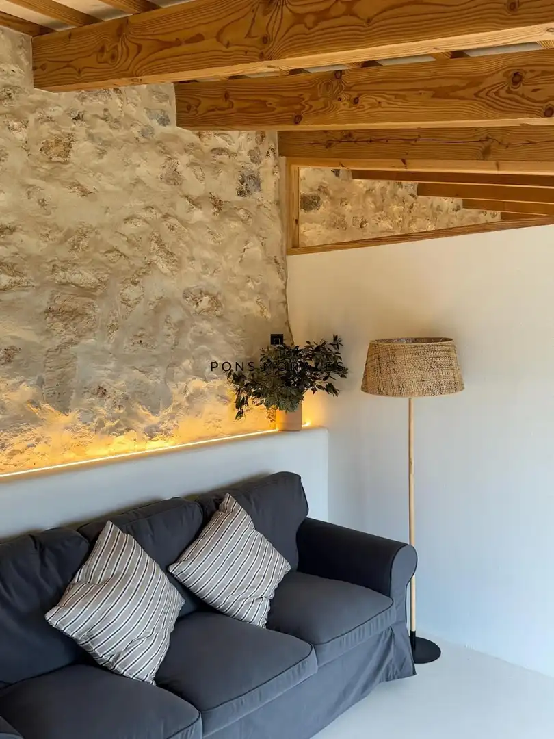Sala d'estar de Finca rústica de lloguer en Ciutadella 