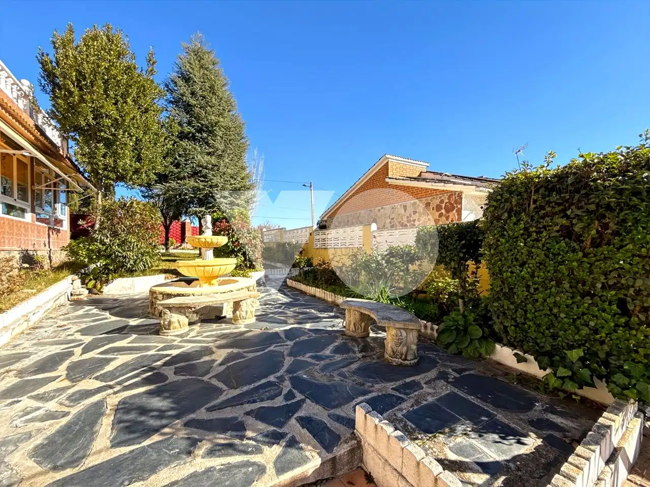 Garden of Houses for sale in Ribatejada  with Private garden, Terrace and Swimming Pool