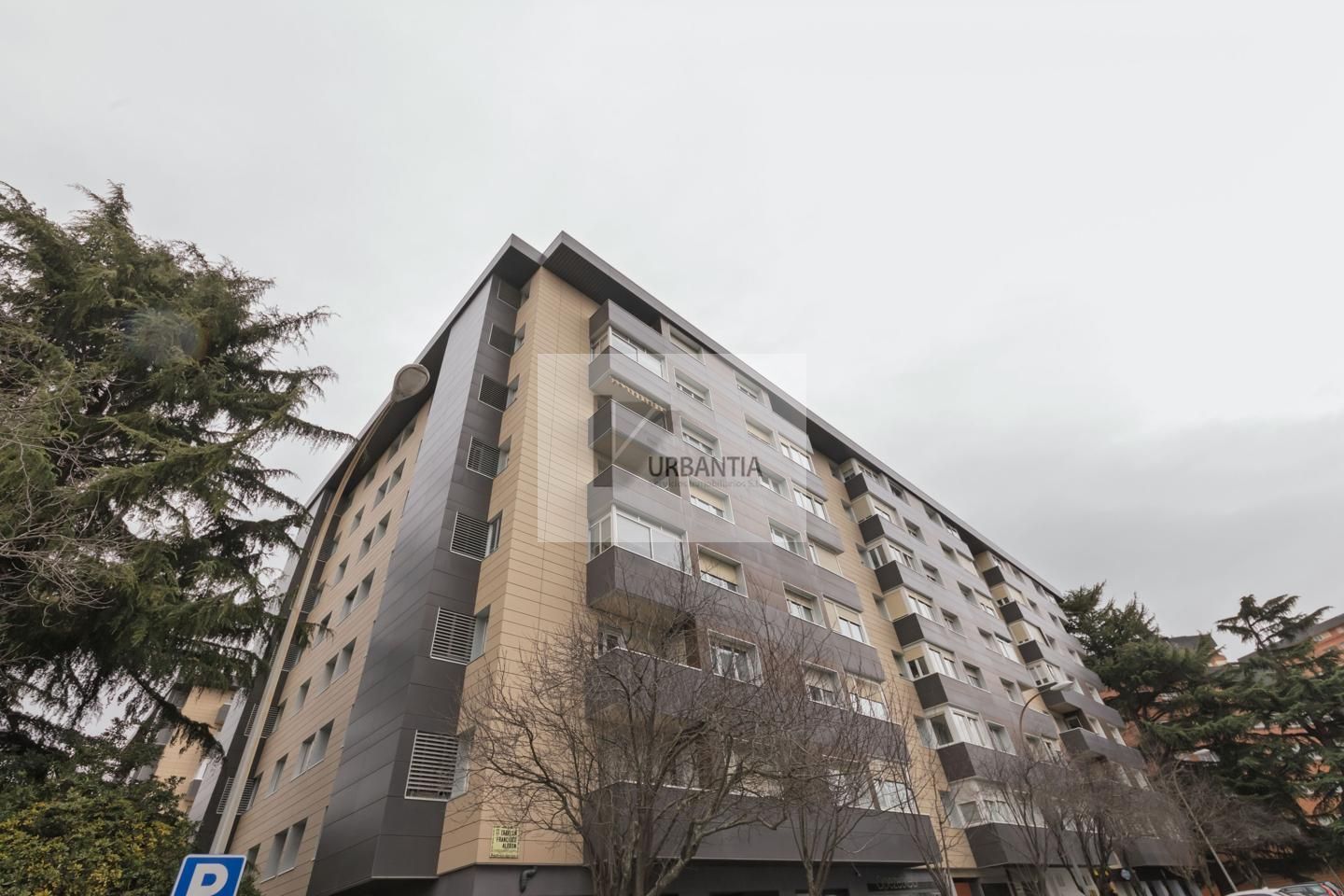 Exterior view of Flat for sale in  Pamplona / Iruña  with Heating, Parquet flooring and Terrace