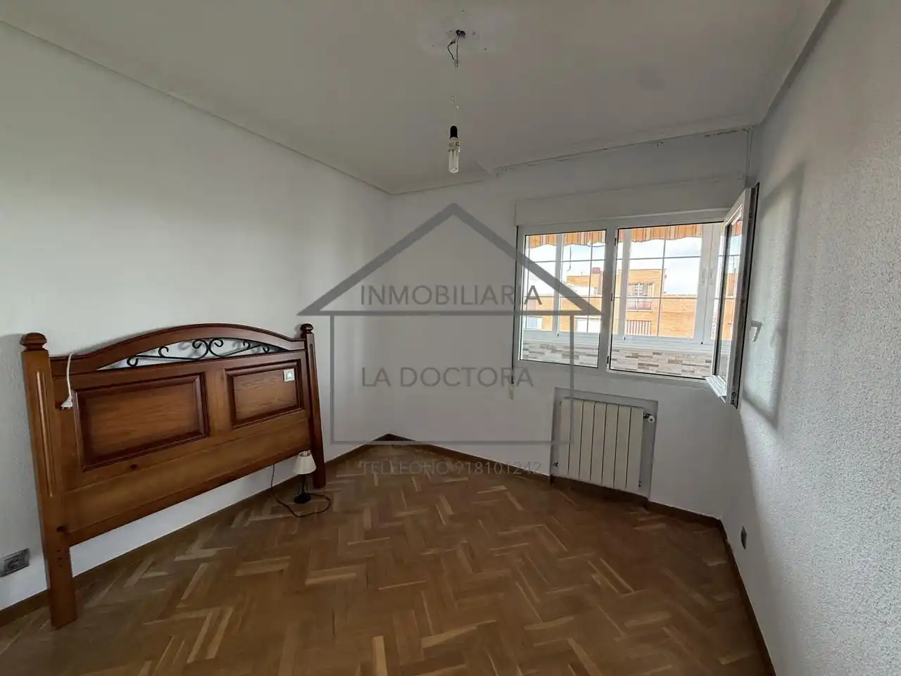 Schlafzimmer von Wohnung zur Miete in Móstoles mit Heizung, Parkett und Terrasse