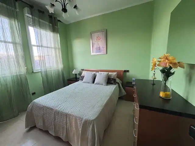 Bedroom of Flat for rent in Ferrol  with Parquet flooring, Furnished and Oven