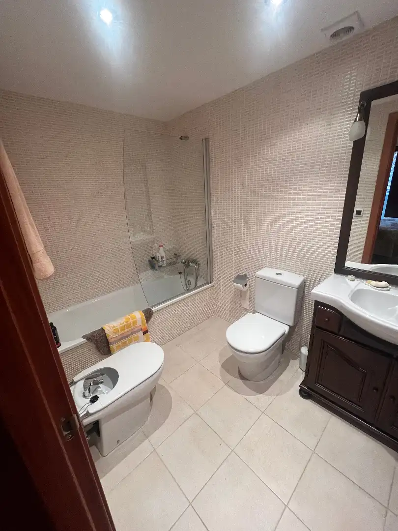 Bathroom of Flat for sale in Camprodon  with Heating, Parquet flooring and Furnished