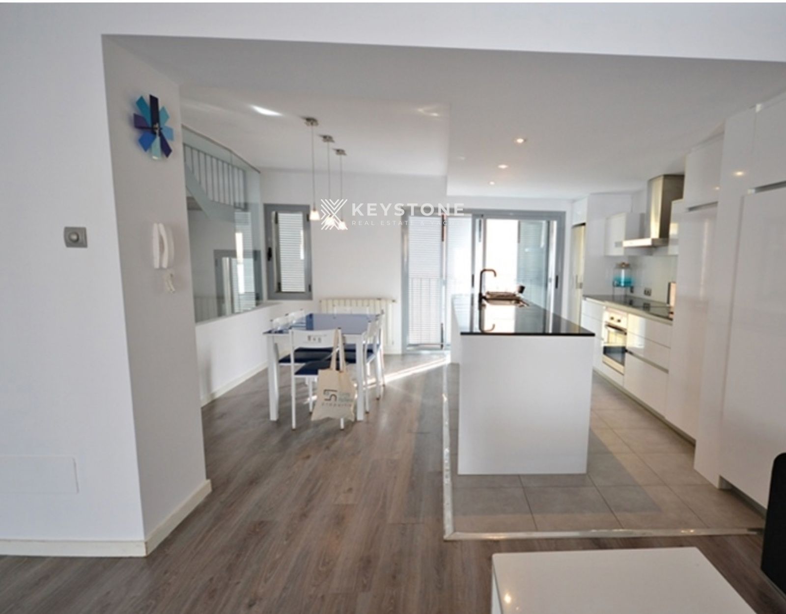 Küche von Maisonette zur Miete in Pollença mit Klimaanlage und Terrasse