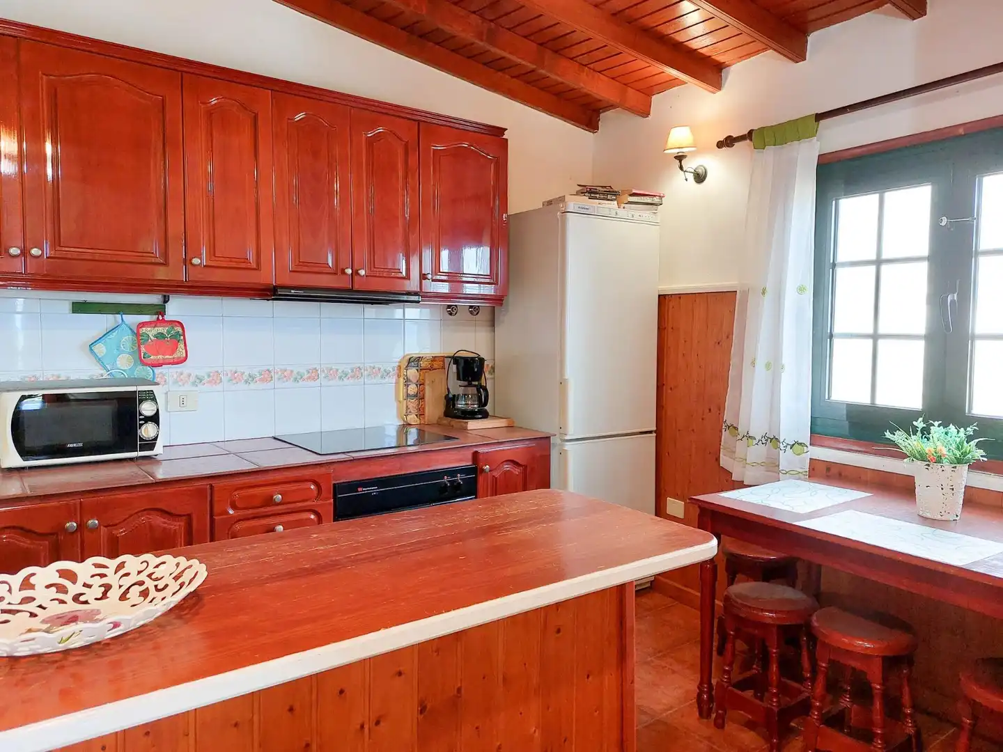 Cocina de Finca rústica en venta en Hermigua con Jardín privado, Terraza y Amueblado