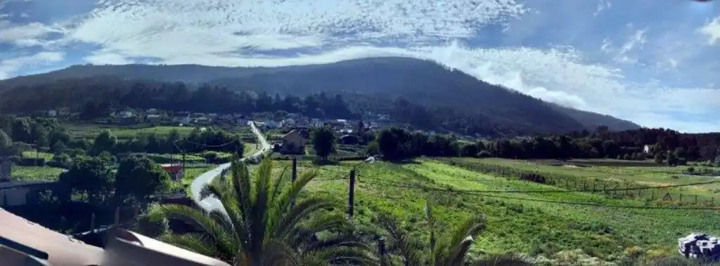 Vista exterior de Casa o chalet en venta en Lousame con Calefacción, Jardín privado y Parquet