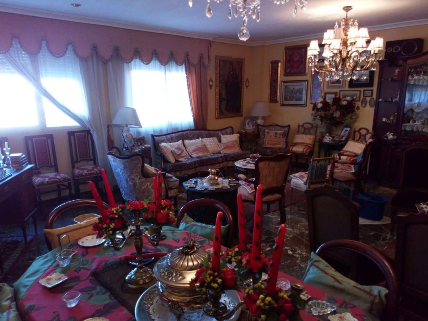 Dining room of Flat for sale in  Jaén Capital  with Air Conditioner, Storage room and Community pool