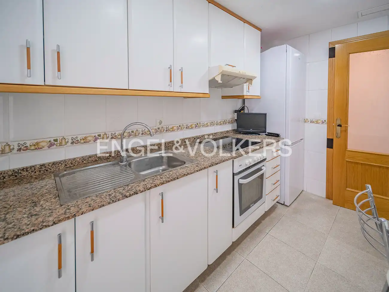 Kitchen of Flat for sale in Alicante / Alacant  with Air Conditioner, Heating and Balcony
