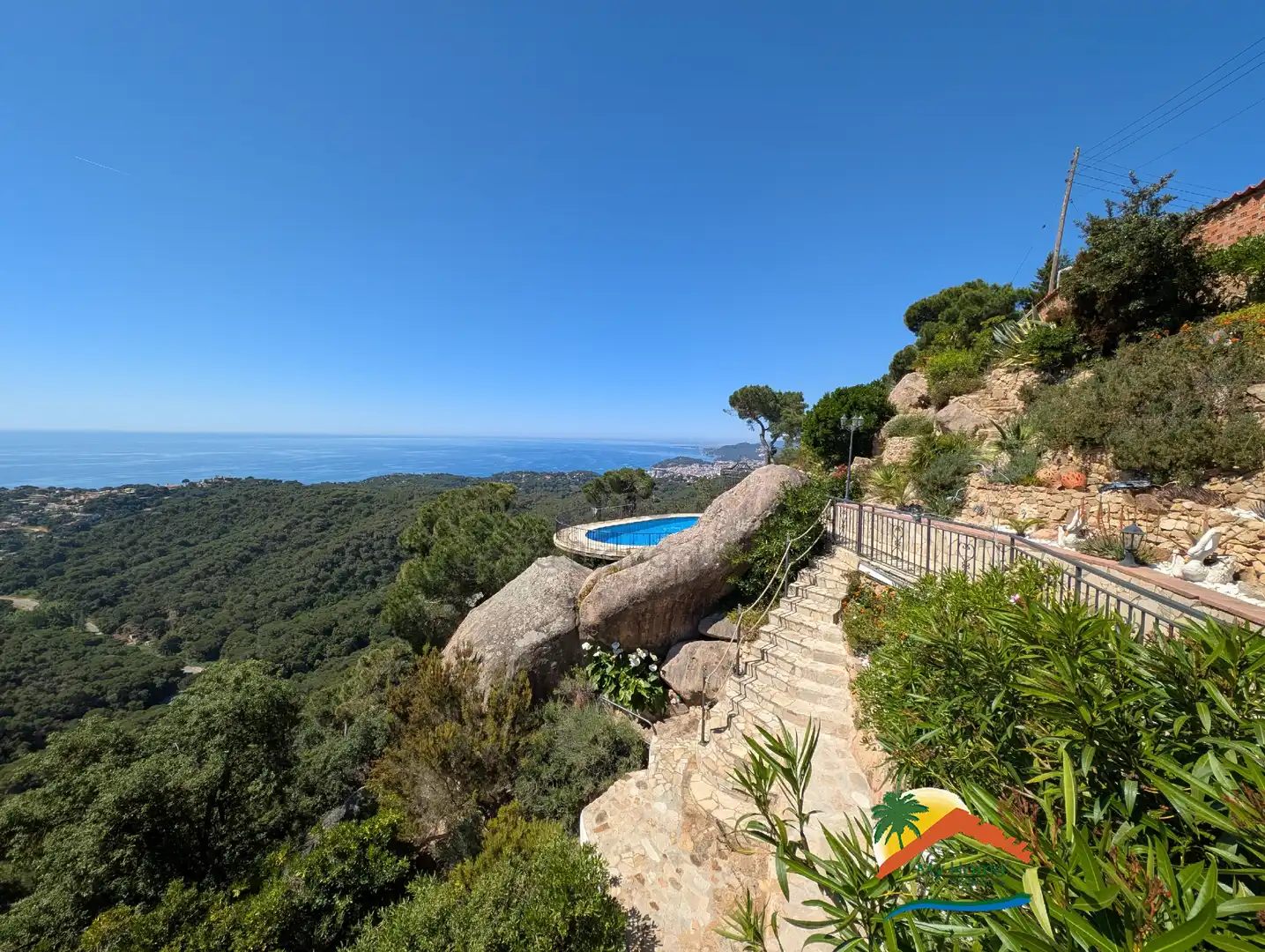 Jardín de Casa o chalet en venta en Lloret de Mar con Aire acondicionado, Calefacción y Jardín privado