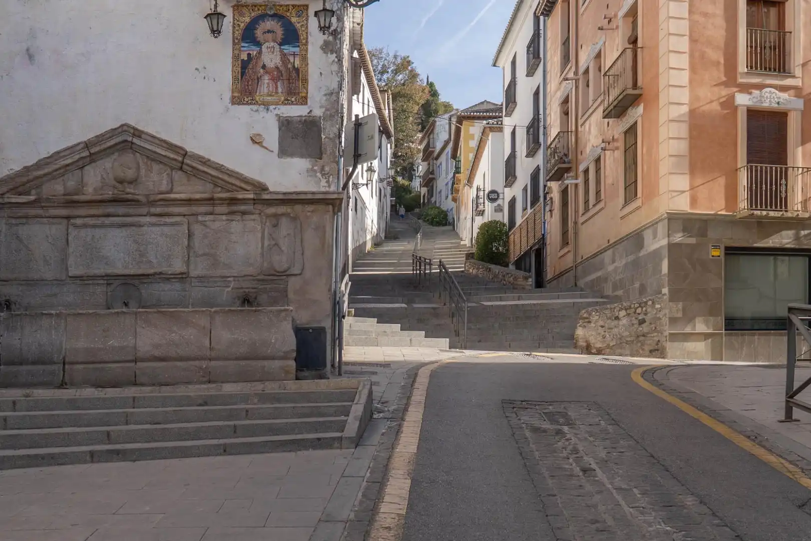 Vista exterior de Piso en venta en Granada con Calefacción