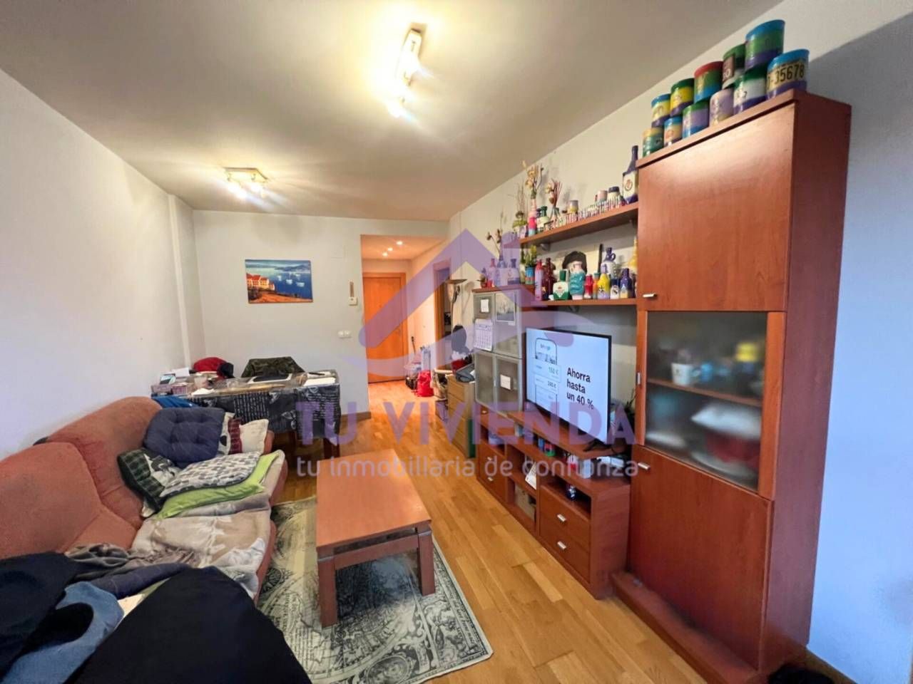 Sala d'estar de Pis en venda en Valladolid Capital amb Calefacció, Parquet i Moblat