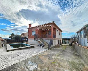 Exterior view of House or chalet for sale in Piera  with Terrace, Swimming Pool and Furnished