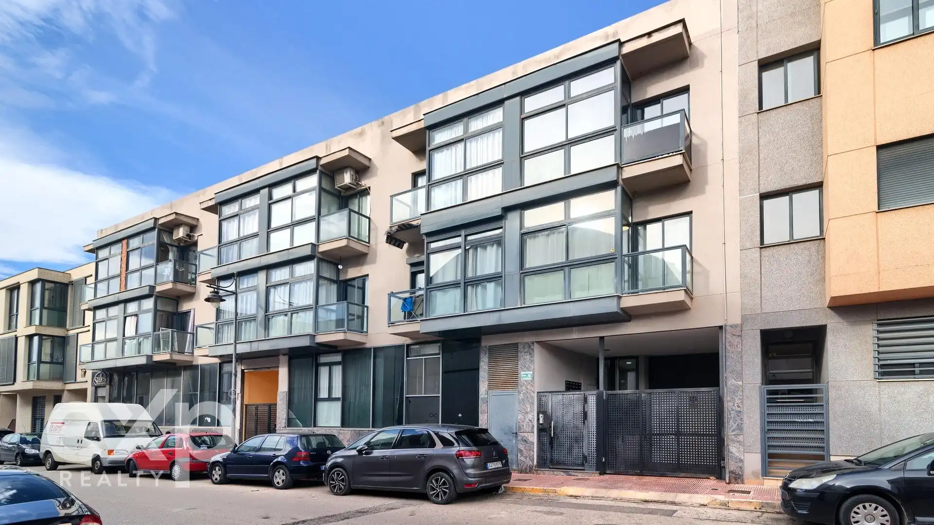 Exterior view of Flat for sale in Alginet  with Air Conditioner, Terrace and Storage room