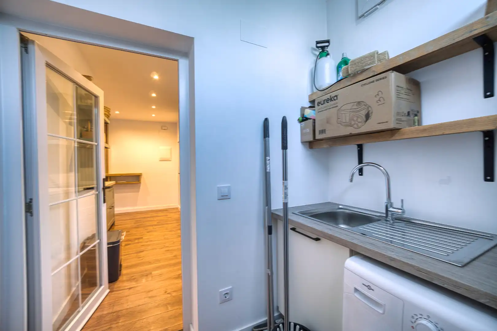 Kitchen of Houses for rent in Jávea / Xàbia  with Air Conditioner, Private garden and Parquet flooring