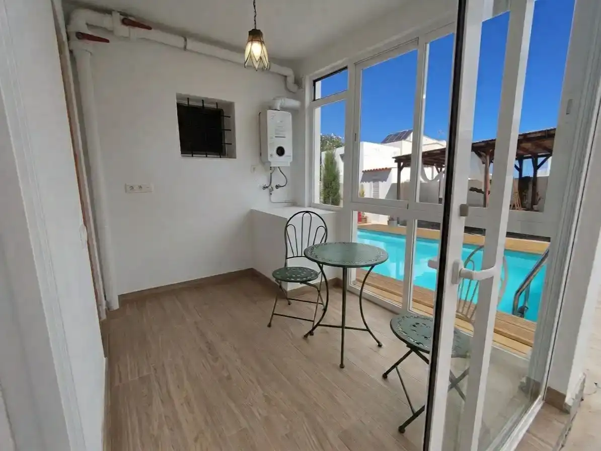 Terraza de Casa o chalet en venta en Santa Eulària des Riu con Aire acondicionado, Jardín privado y Trastero