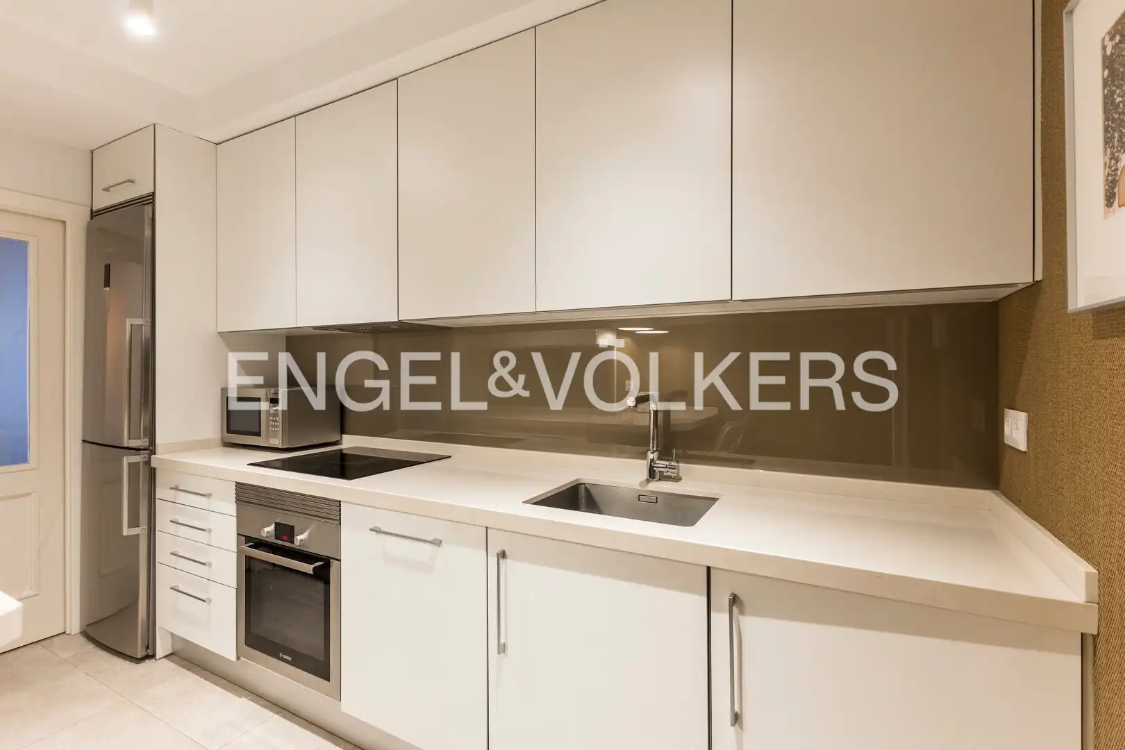 Kitchen of Flat for rent in Madrid  with Air Conditioner, Heating and Terrace