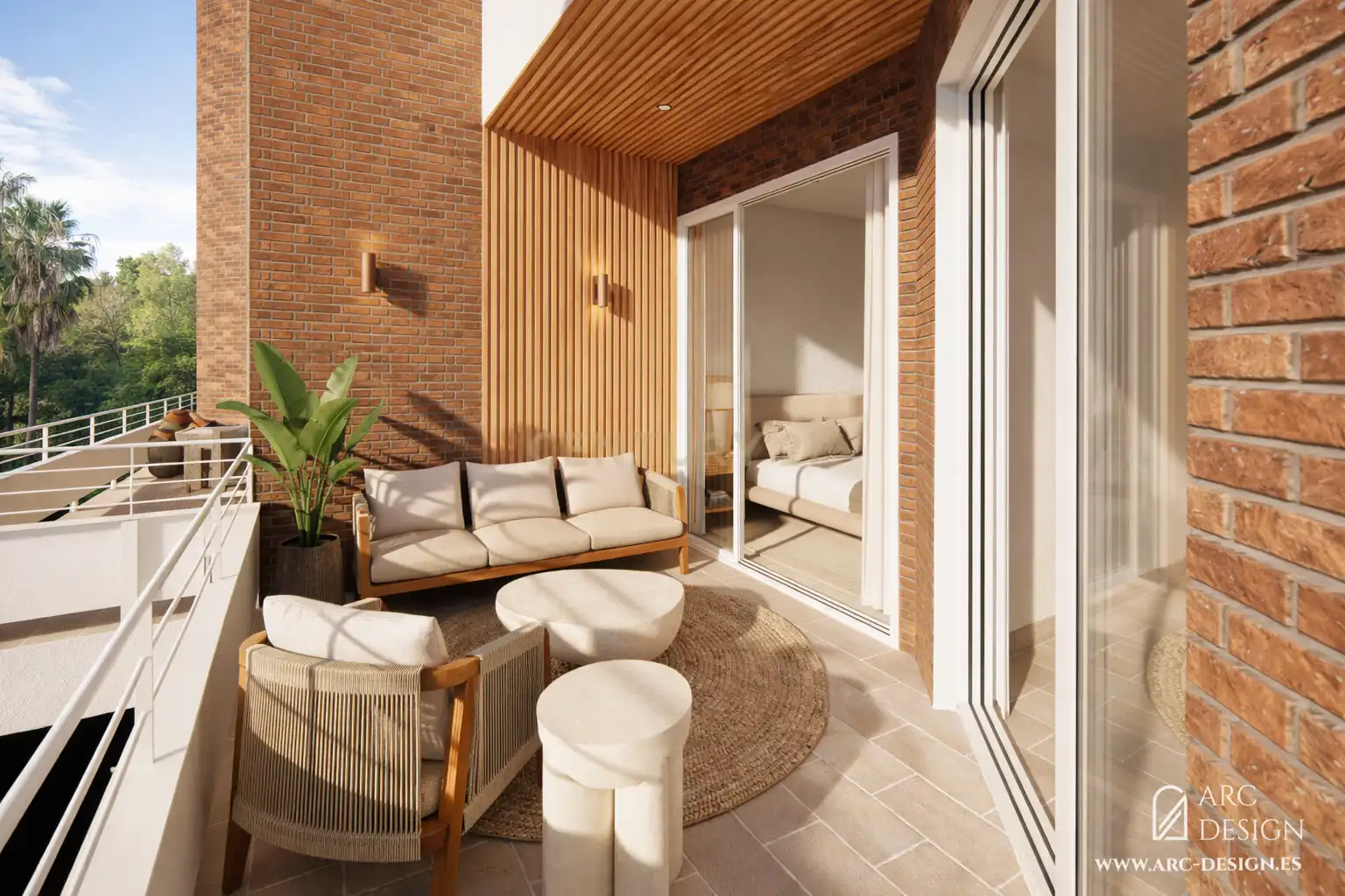 Terraza de Piso en venta en Málaga Capital con Aire acondicionado y Piscina comunitaria