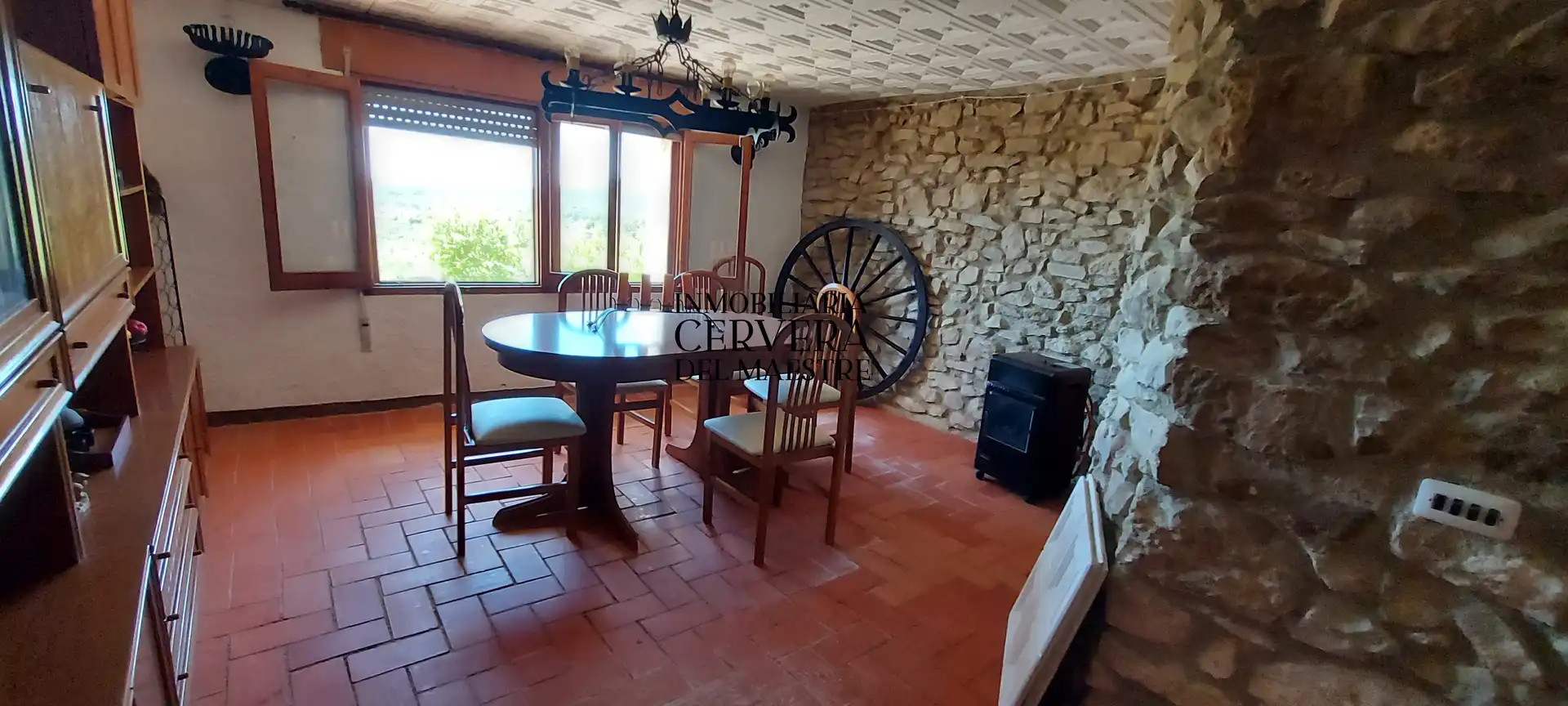 Comedor de Casa adosada en venta en Xert con Terraza
