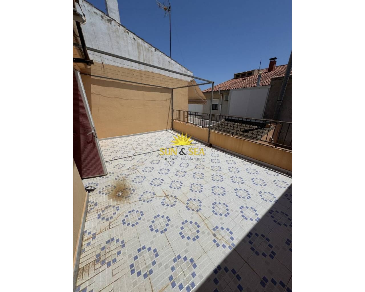 Terrassa de Casa adosada de lloguer en San Pedro del Pinatar amb Aire condicionat, Calefacció i Terrassa