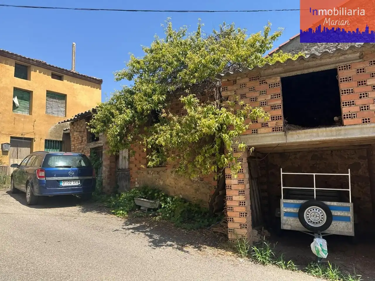 Vista exterior de Casa o xalet en venda en Fuentecén