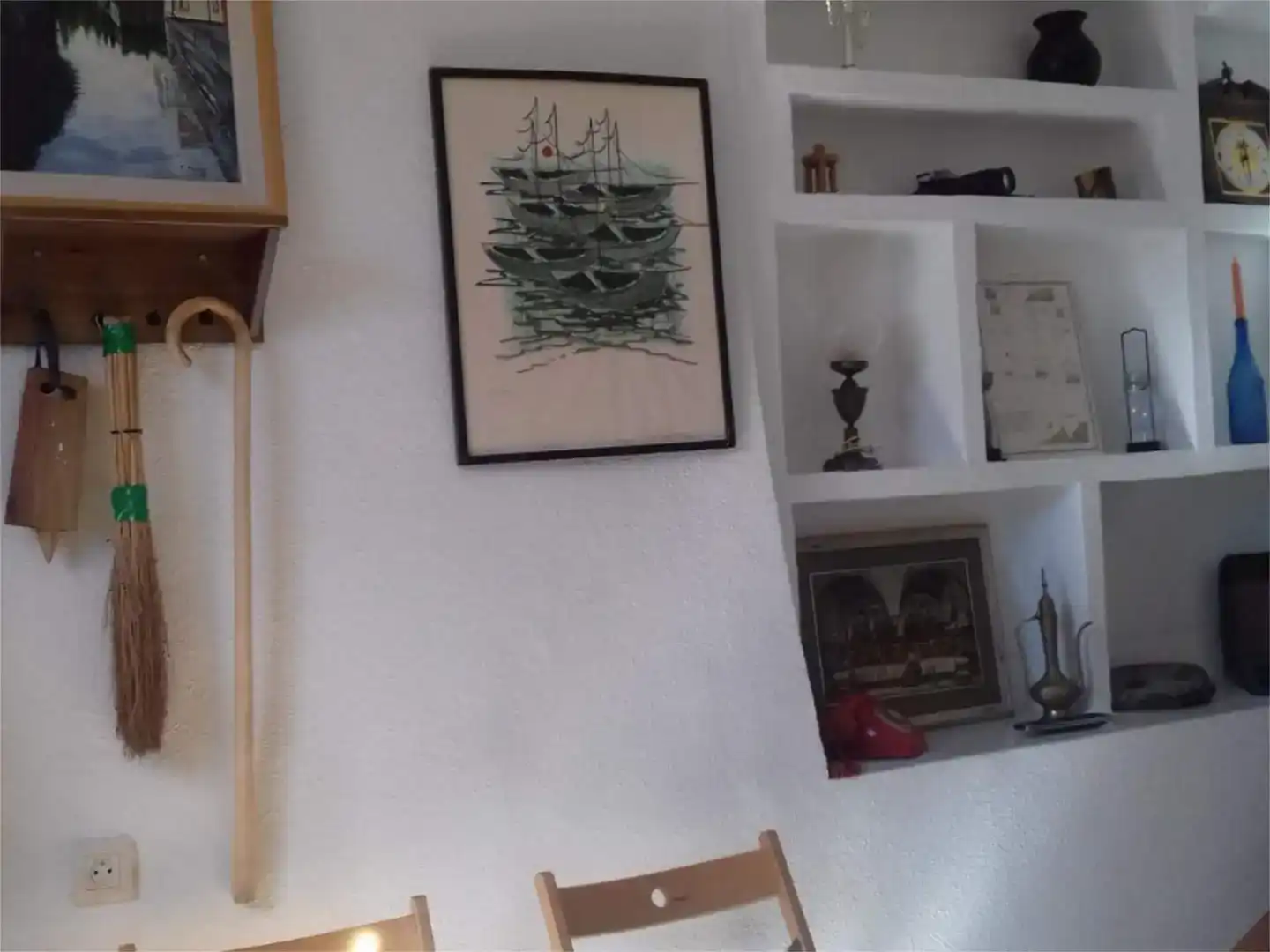 Sala d'estar de Dúplex en venda en La Granja  amb Aire condicionat