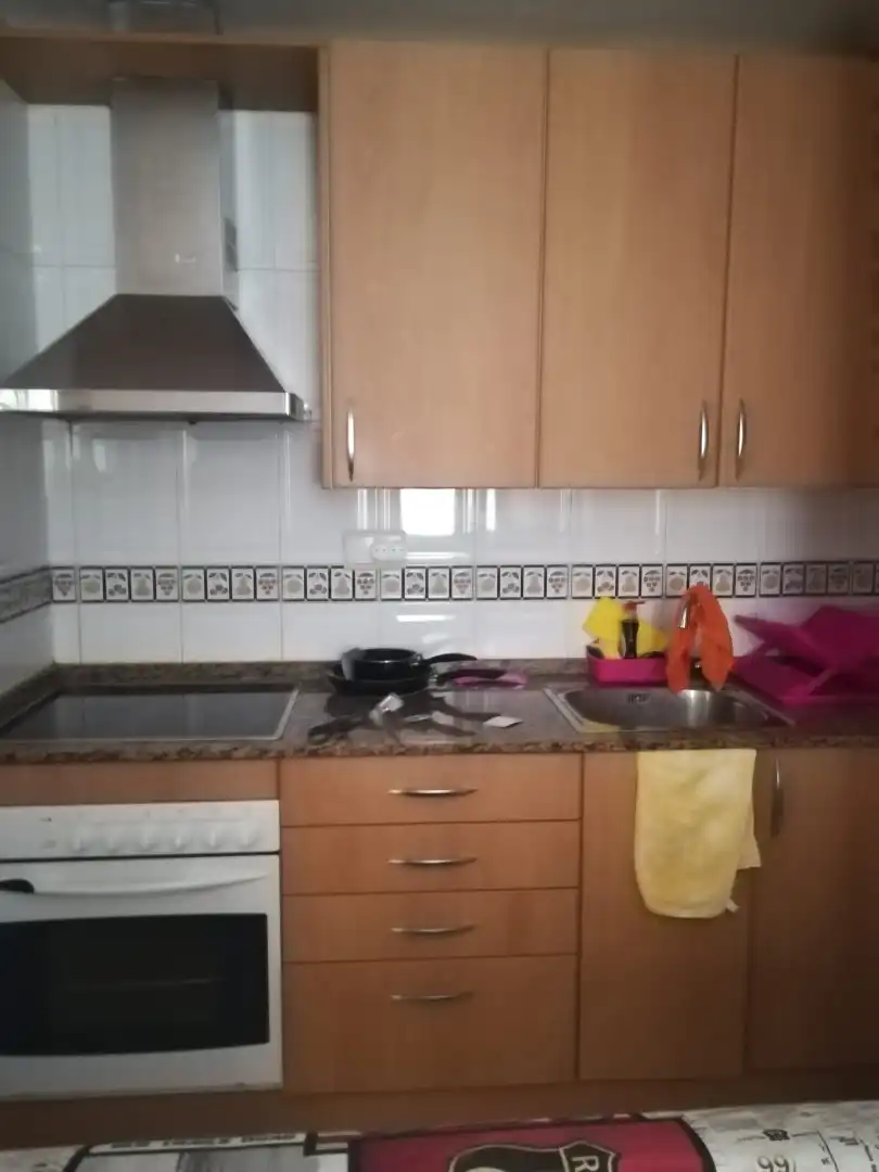 Cuina de Apartament en venda en Mont-roig del Camp amb Aire condicionat, Moblat i Forn