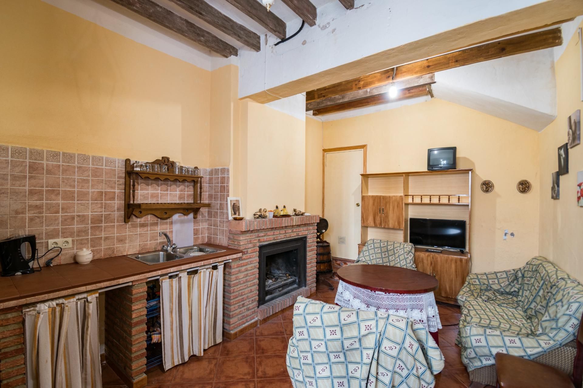 Living room of Country house for sale in Murtas