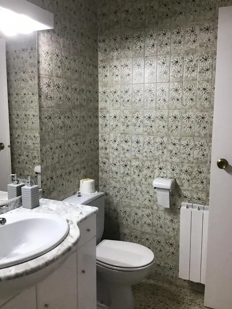 Badezimmer von Haus oder Chalet zum Verkauf in Santa Coloma de Farners mit Heizung, Privatgarten und Terrasse