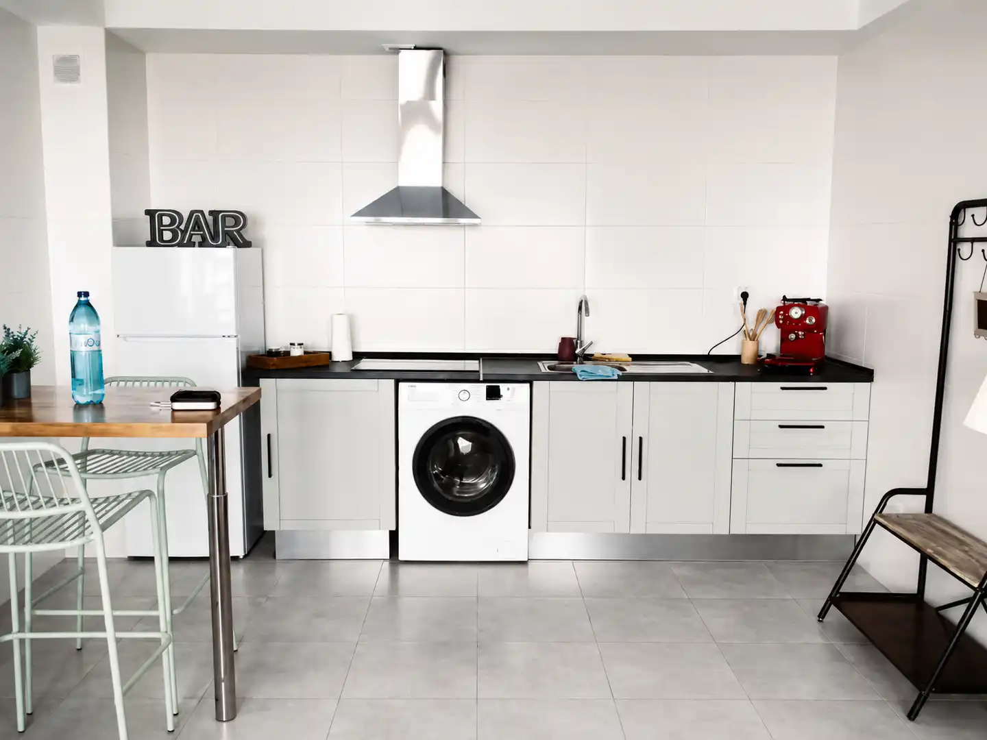 Küche von Wohnung zur Miete in Entrambasaguas mit Heizung, Terrasse und Möbliert