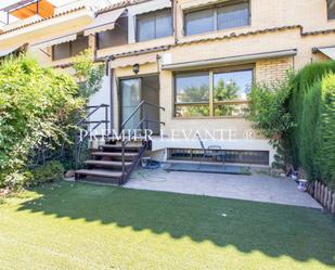 Exterior view of Single-family semi-detached to rent in Alicante / Alacant  with Air Conditioner, Balcony and Community pool