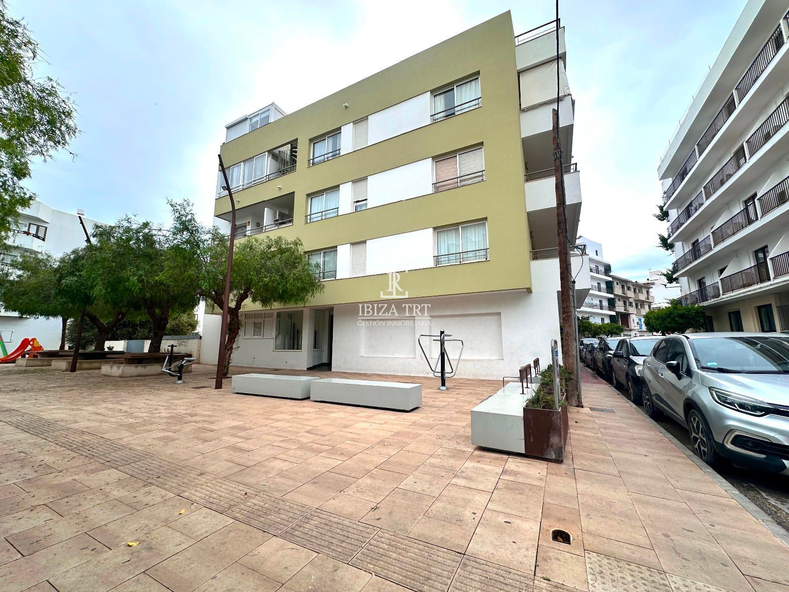 Exterior view of Flat for sale in Sant Antoni de Portmany  with Air Conditioner, Heating and Terrace