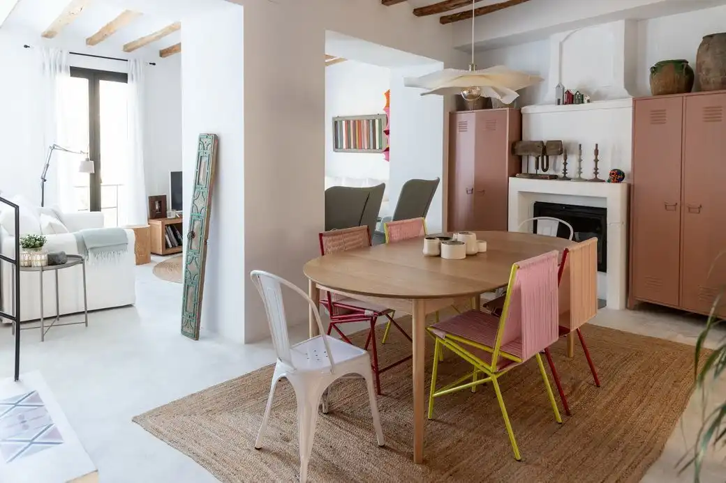 Dining room of Houses for sale in Bolulla  with Air Conditioner, Heating and Private garden