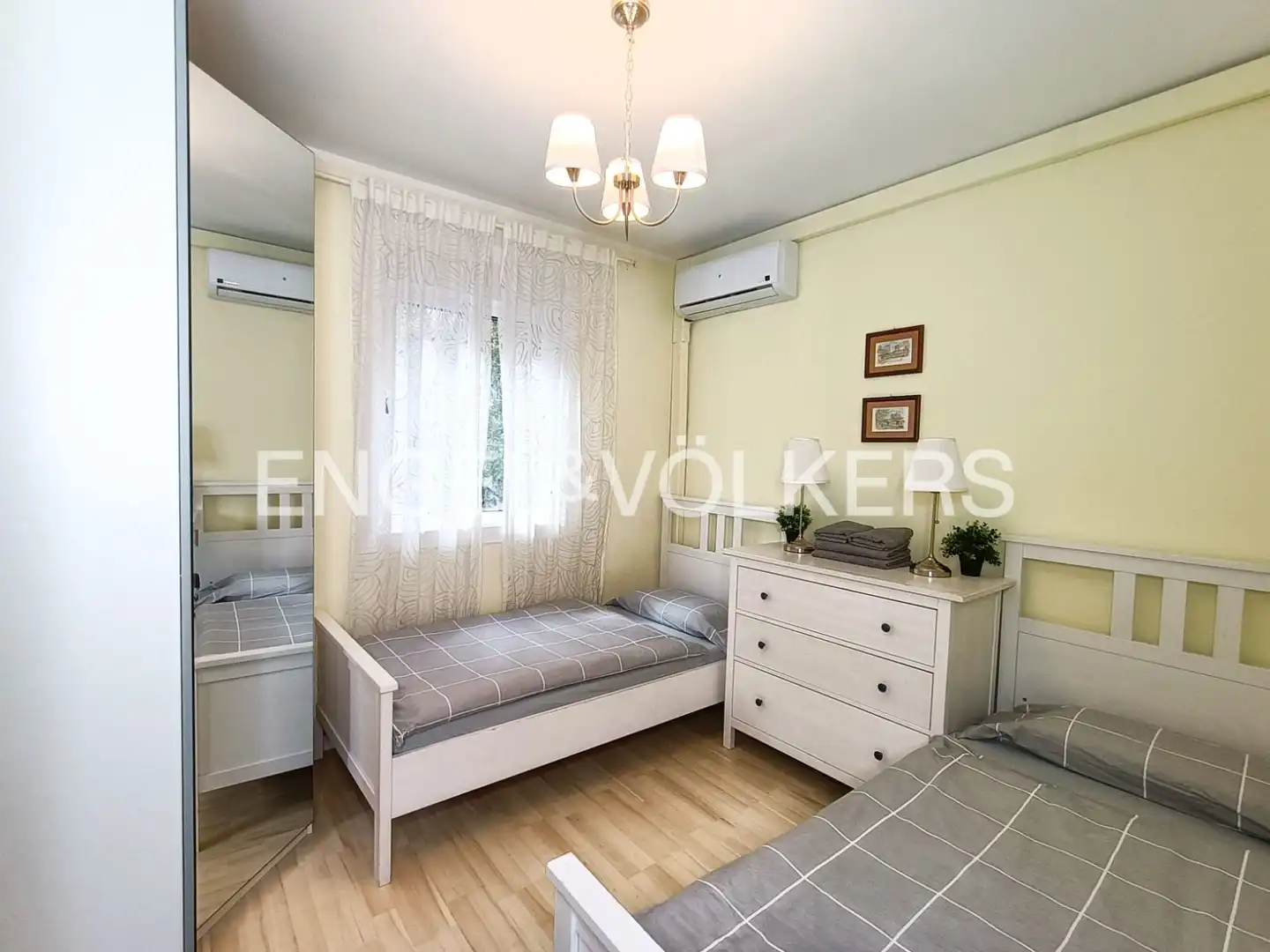 Habitación de Piso de alquiler en Barcelona con Aire acondicionado, Calefacción y Balcón