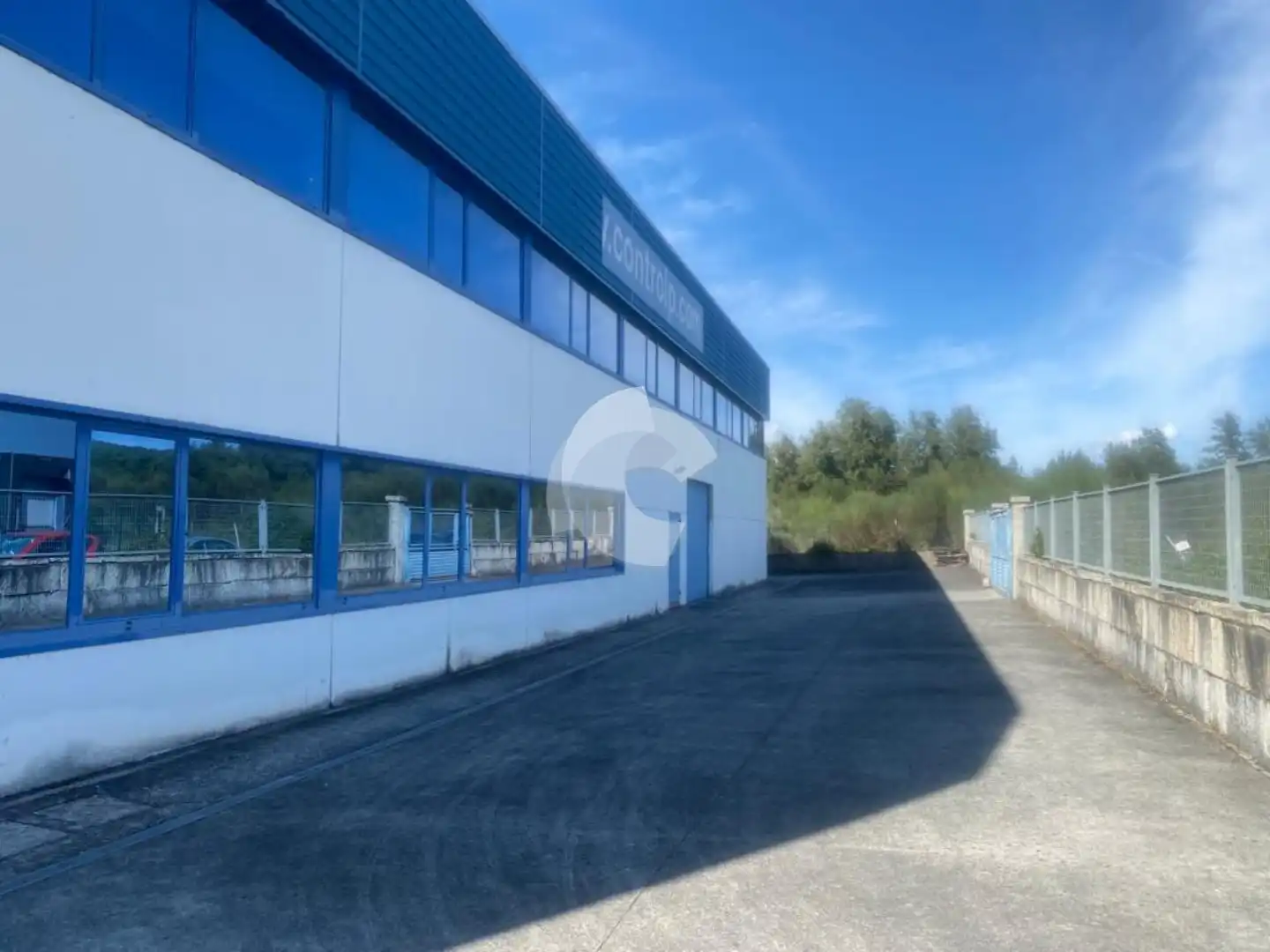 Exterior view of Industrial buildings for sale in Vilamarín