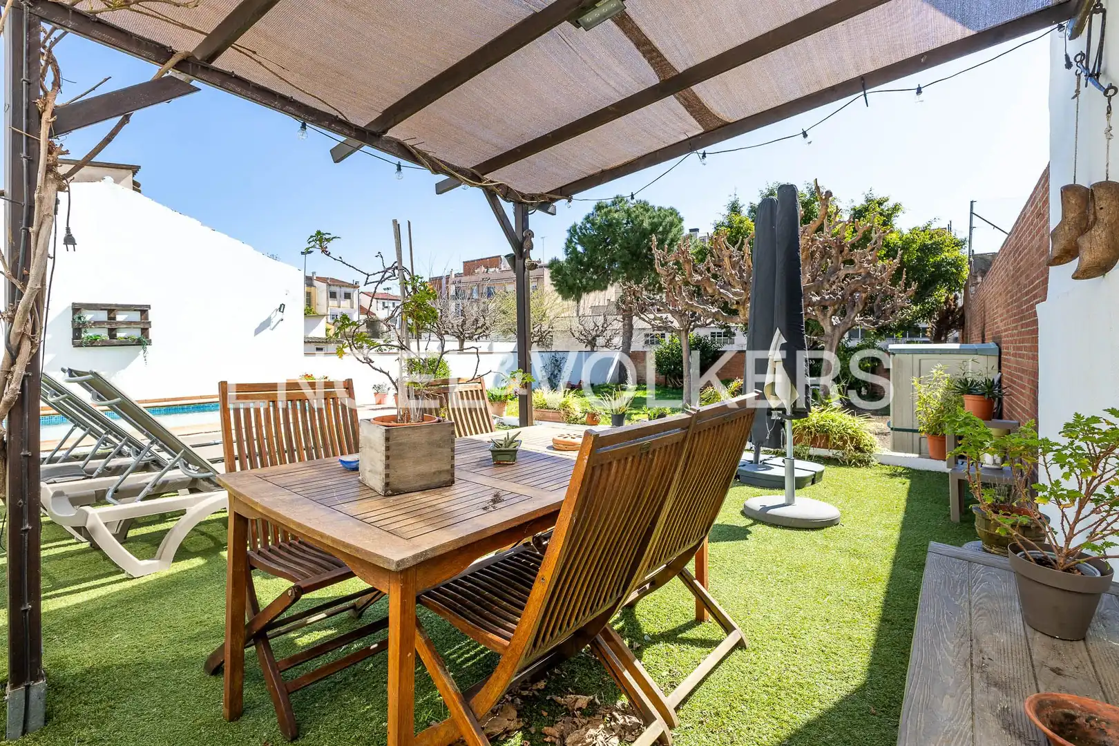Terrassa de Casa o xalet en venda en Mataró amb Aire condicionat, Calefacció i Jardí privat