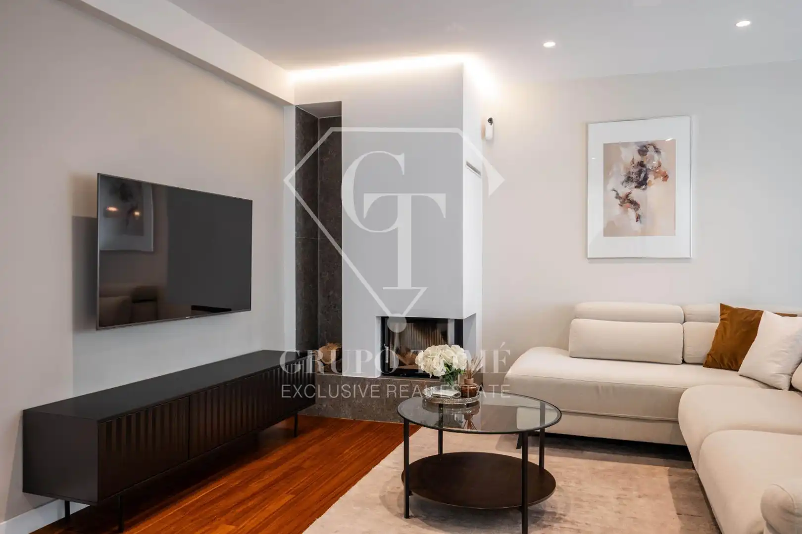 Sala de estar de Casa adosada en venta en Donostia - San Sebastián  con Calefacción, Jardín privado y Terraza