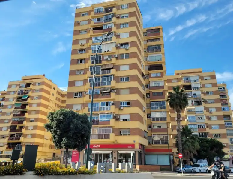 Exterior view of Flat for sale in Málaga  with Air Conditioner, Heating and Parquet flooring