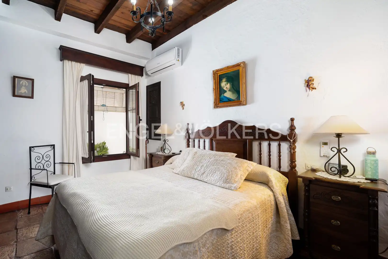 Bedroom of Houses for sale in Grazalema  with Air Conditioner, Heating and Storage room