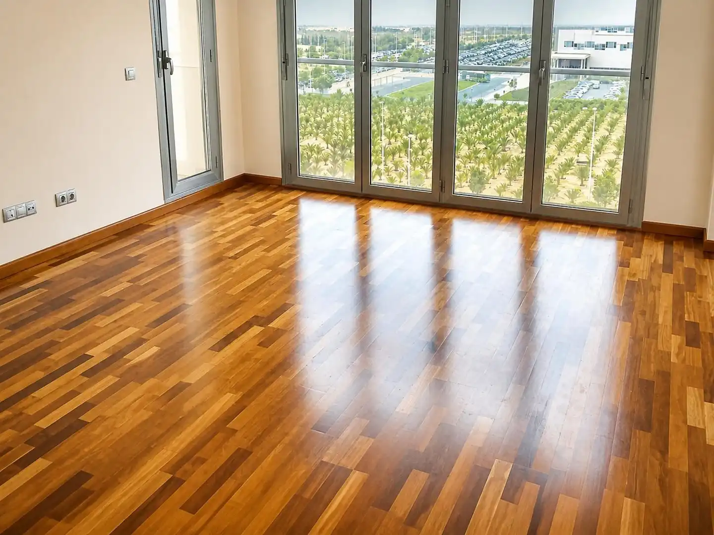 Wohnzimmer von Wohnung zur Miete in Elche / Elx mit Parkett, Terrasse und Abstellraum