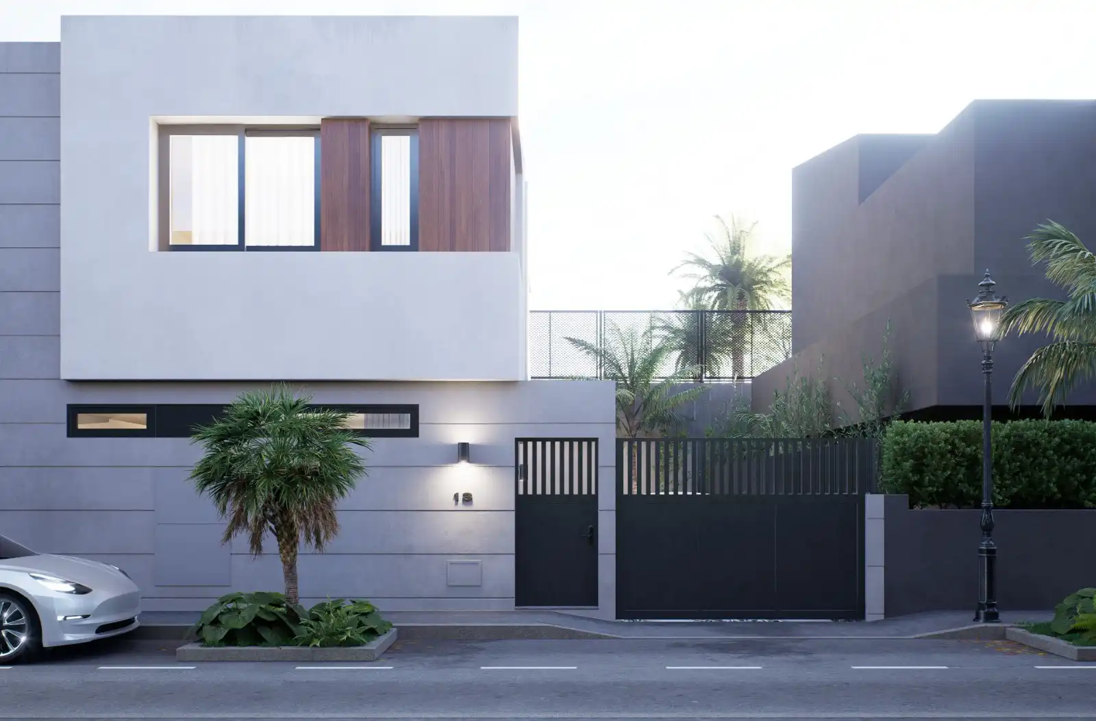 Vista exterior de Casa adosada en venta en Tacoronte con Balcón